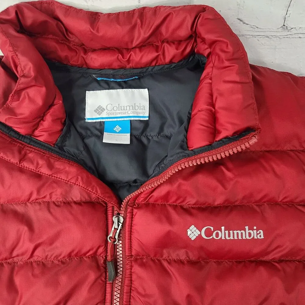 Men’s Columbia  Discovery Full Zip Puffer Vest Size: Large